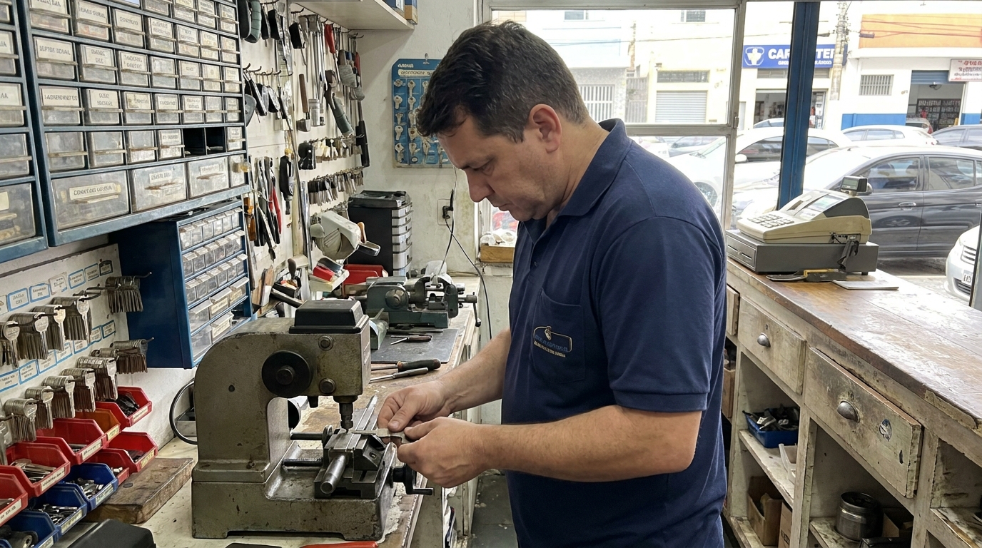 Confecção de Chave Automotiva profissional em Campos dos Goytacazes‑RJ